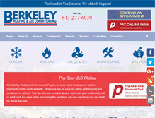 Tablet Screenshot of berkeleyheating.com